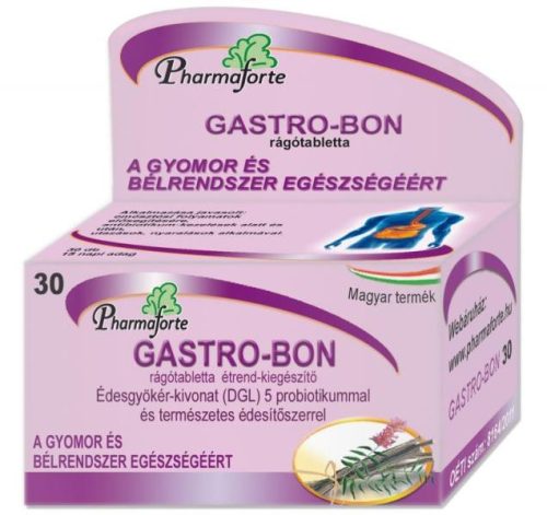 GASTRO-BON RÁGÓTABLETTA 30 DB