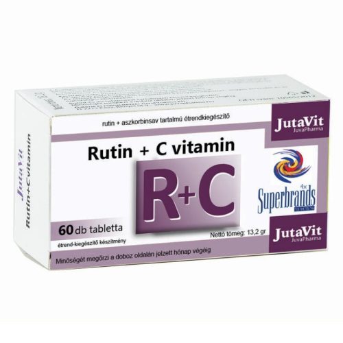 JUTAVIT RUTIN+C VITAMIN TABLETTA 60 DB