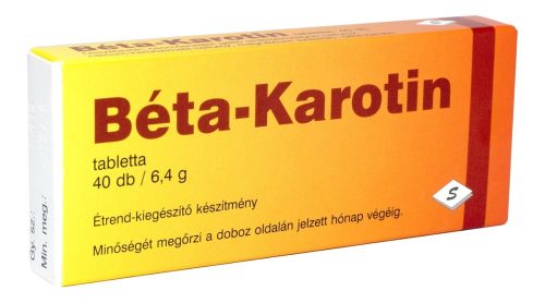 SELENIUM BÉTA-KAROTIN TABLETTA 40 DB