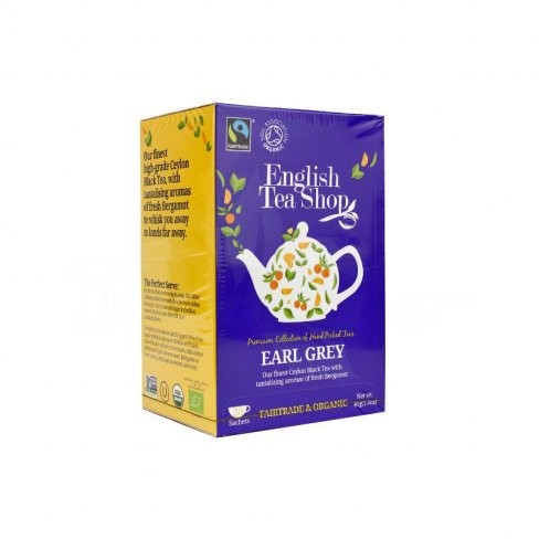 ENGLISH TEA SHOP BIO EARL GREY TEA 20 DB