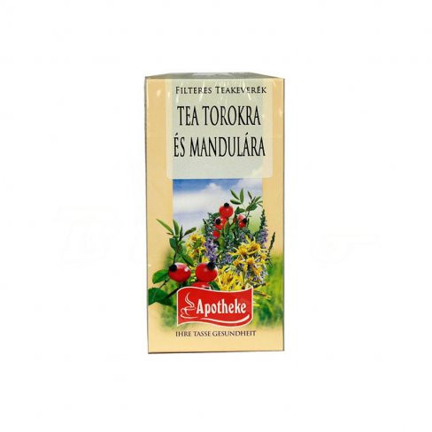 APOTHEKE TEA TOROKRA ÉS MANDULÁRA 20X 1,5G 30 G