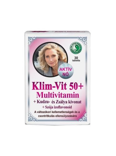DR.CHEN KLIM-VIT 50+ MULTIVITAMIN NŐKNEK 30 DB