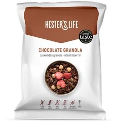 HESTER'S LIFE CHOCOLATE GRANOLA CSOKIS 55 G