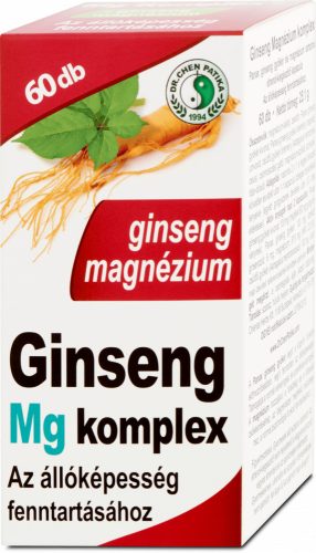 DR.CHEN GINSENG MAGNÉZIUM KOMPLEX KAPSZULA 60 DB