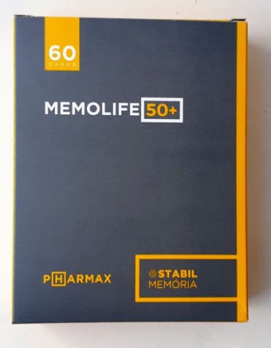 PHARMAX MEMOLIFE 50+ KAPSZULA 60 DB